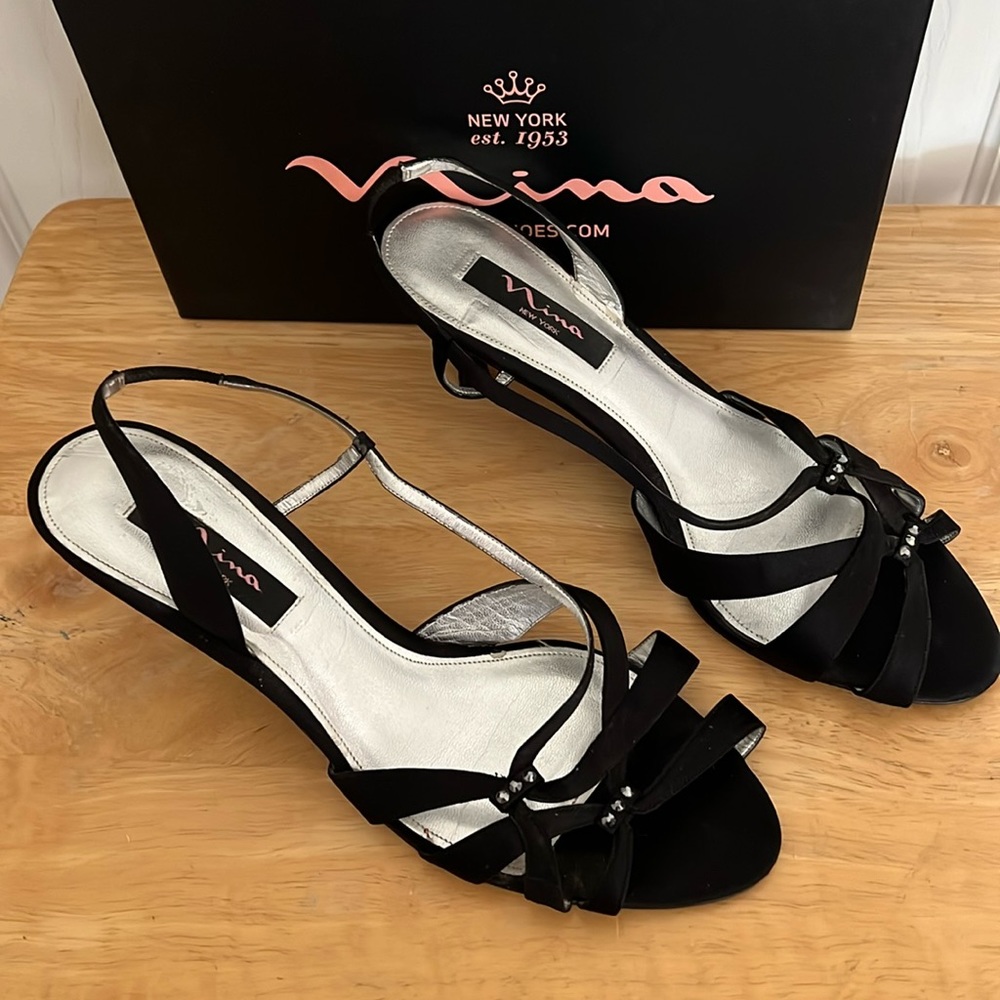 NINA DRESS SHOES•SLING BACK•SIZE 11•GREAT FOR HOLIDAYS & SPECIAL EVENTS